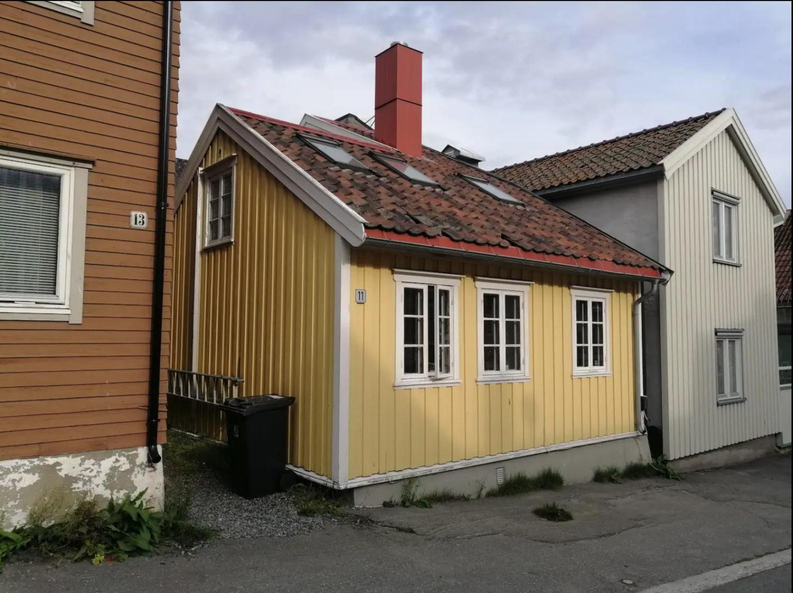 Sjarmerende Historisk Leilighet Midt I Tromsø Buitenkant foto